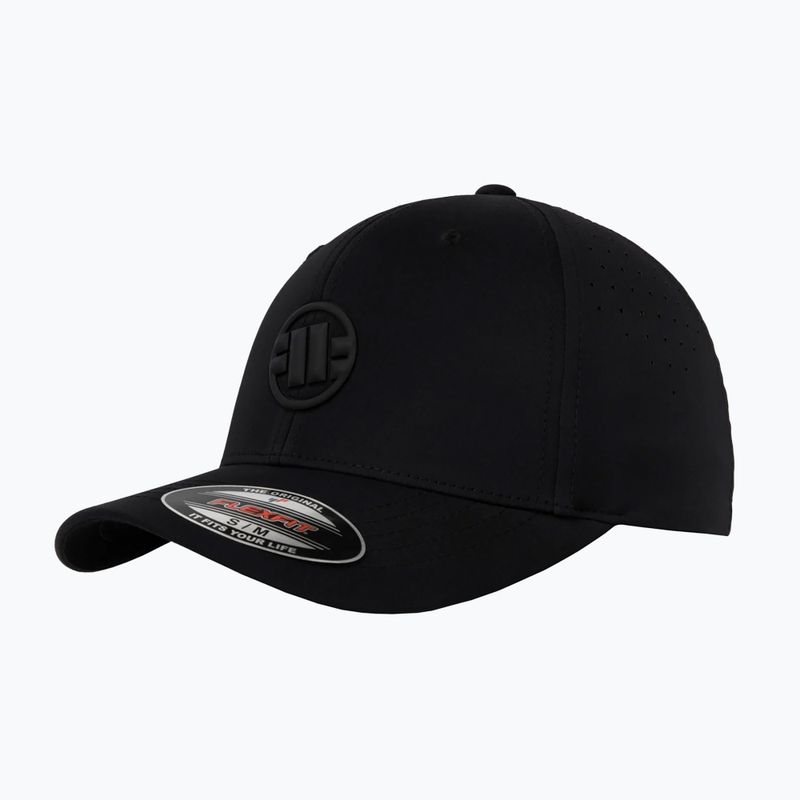 Pitbull Full Cap ,,Logo" Tech Witch Perforated black
