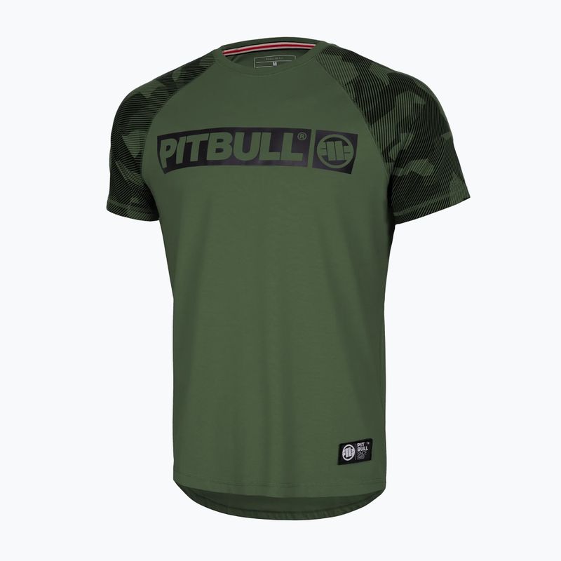 Men's T-shirt Pitbull West Coast T-S Hilltop 210 olive