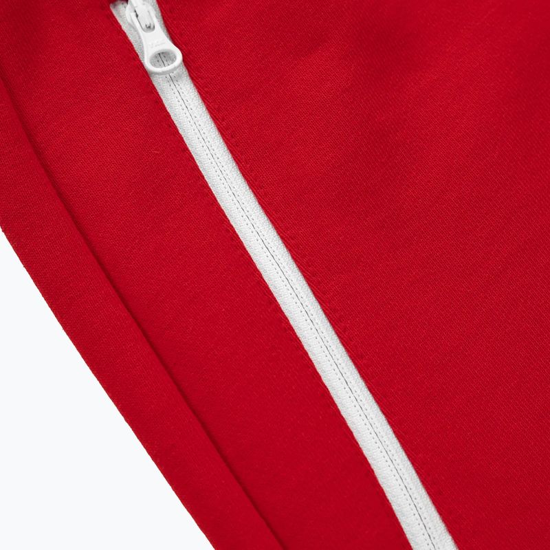 Men's trousers Pitbull West Coast Terry Group Trackshorts red 5