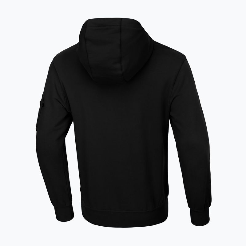 Men's sweatshirt Pitbull West Coast Everts Hooded Zip black 2