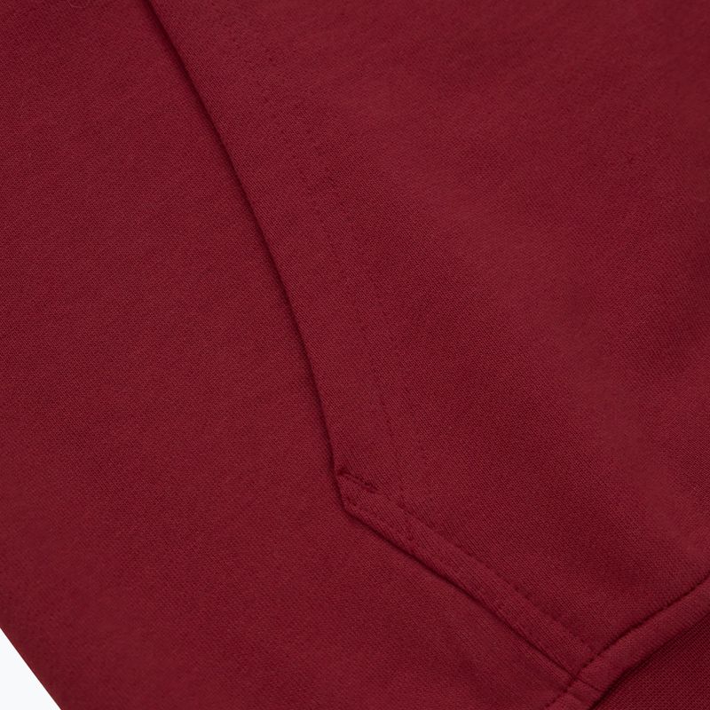 Men's sweatshirt Pitbull West Coast Everts Hooded Zip burgundy 6