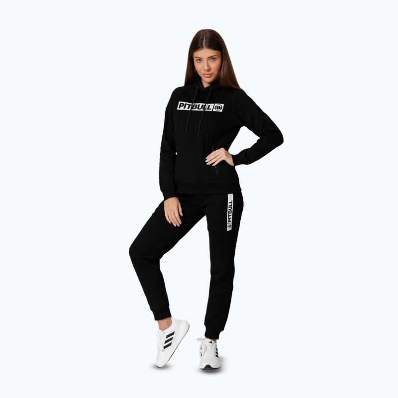 Women's Pitbull West Coast Georgia Hooded sweatshirt black 2