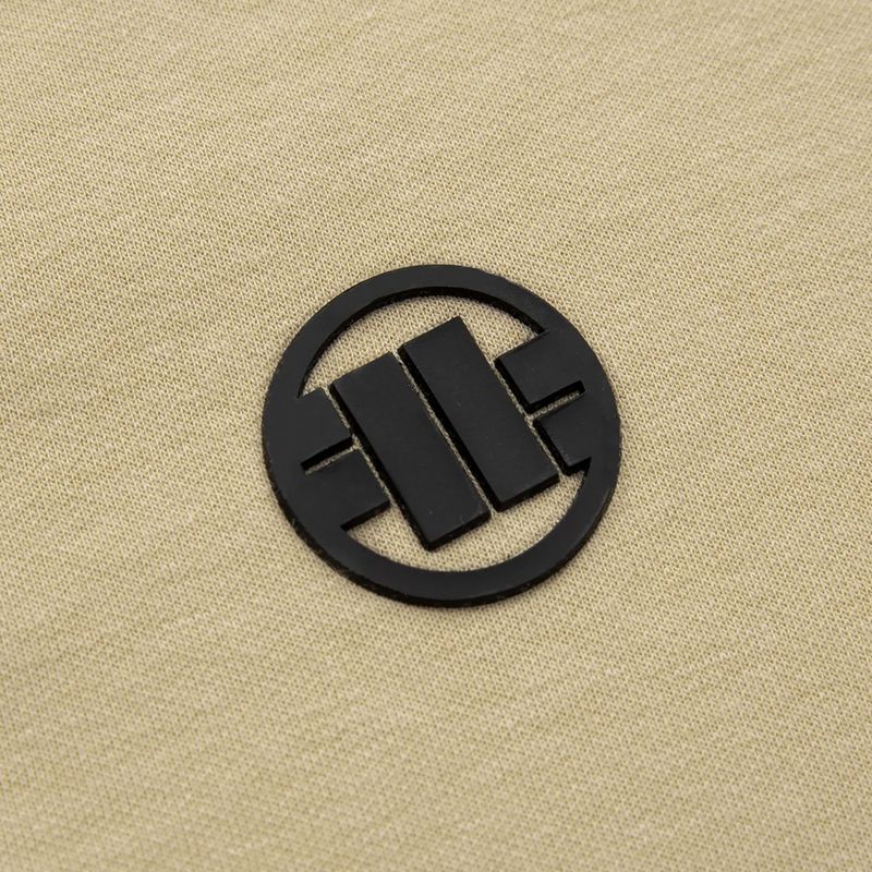 Men's sweatshirt Pitbull West Coast Fuchsia Hooded Zip sand 5