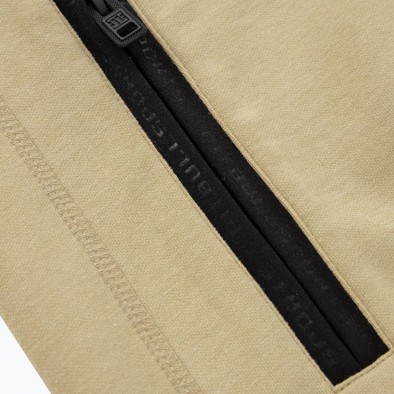 Men's sweatshirt Pitbull West Coast Fuchsia Hooded Zip sand 7