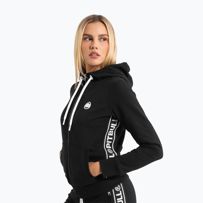 Pitbull West Coast women's La Deta Hooded Zip black 4