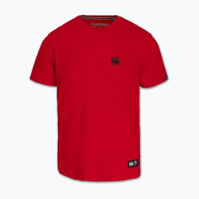 Men's T-shirt Pitbull Small Logo red 4