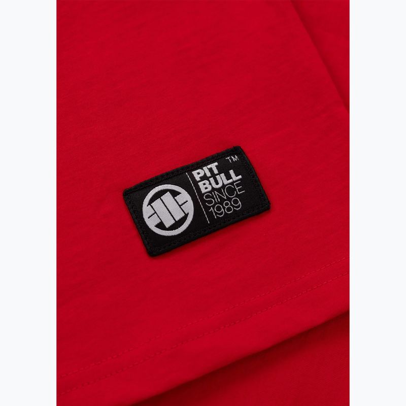 Men's T-shirt Pitbull Small Logo red 9