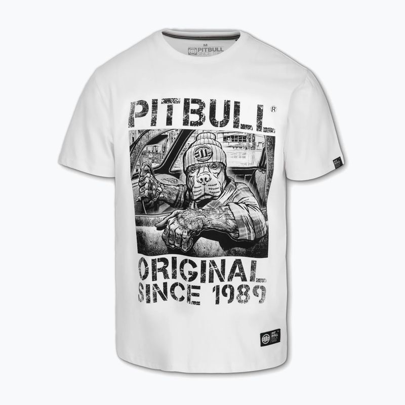 Men's Pitbull Drive t-shirt white 4