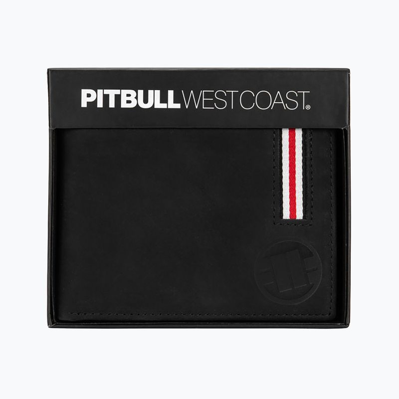 Pitbull Lin Wood 2 Embossed Leather men's wallet black