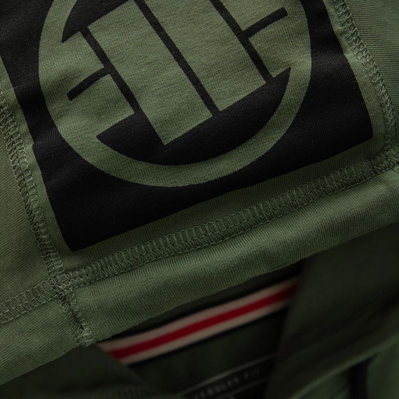 Men's sweatshirt Pitbull West Coast Hilltop Hooded olive 4