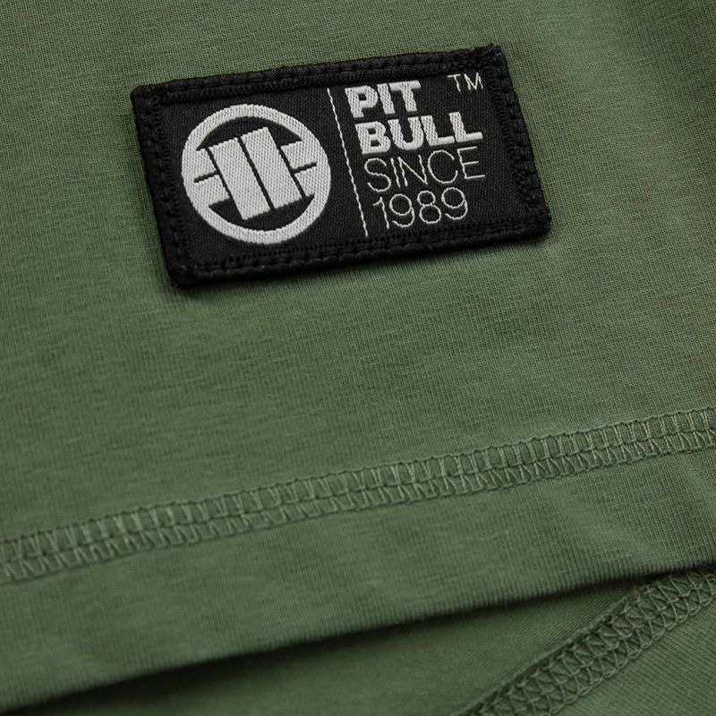 Men's sweatshirt Pitbull West Coast Hilltop Hooded olive 8