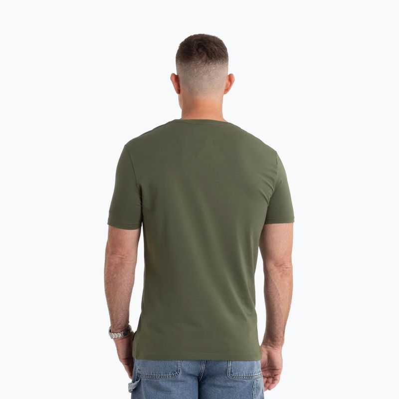 Men's T-shirt Pitbull West Coast No Logo olive 3