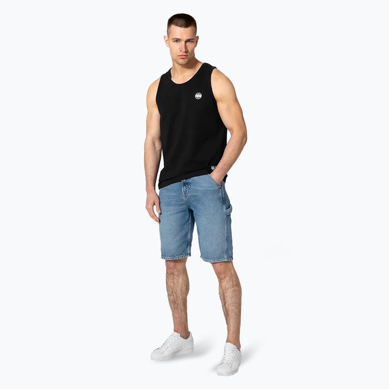 Pitbull West Coast Small Logo black men's tank top 2