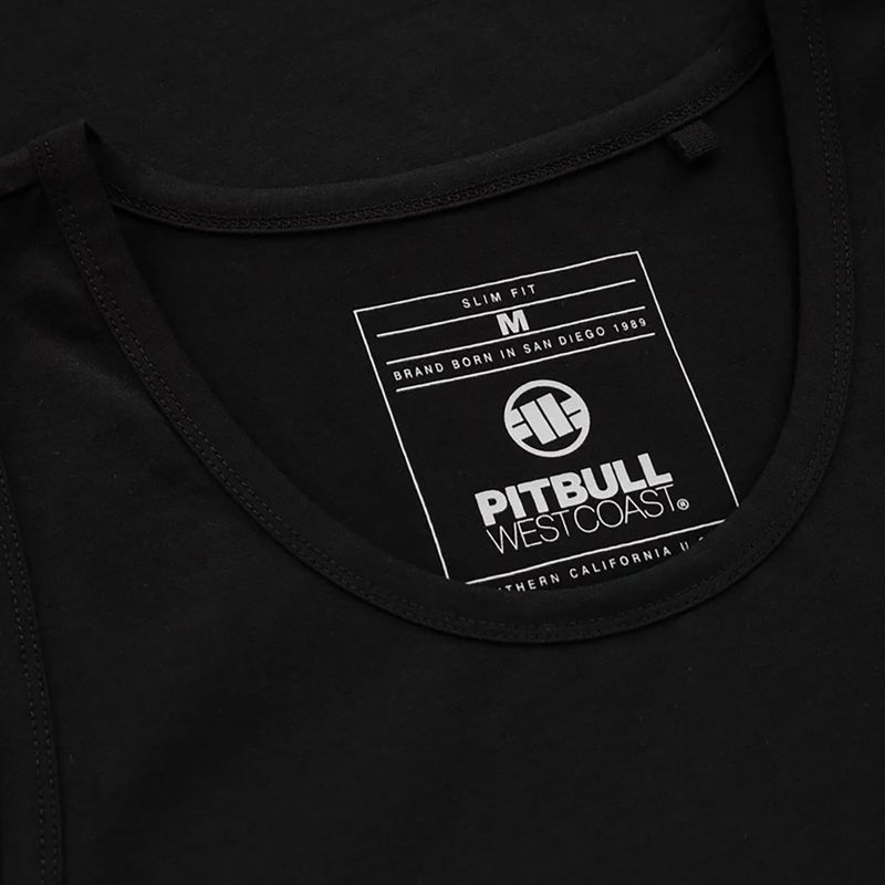 Pitbull West Coast Small Logo black men's tank top 7