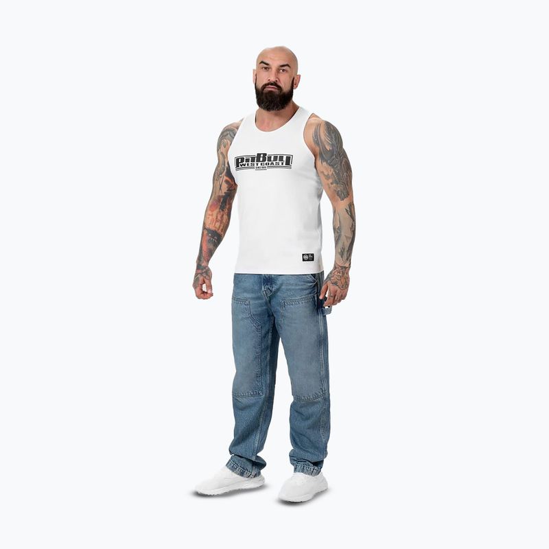 Men's tank top Pitbull Boxing Tank Top white 2