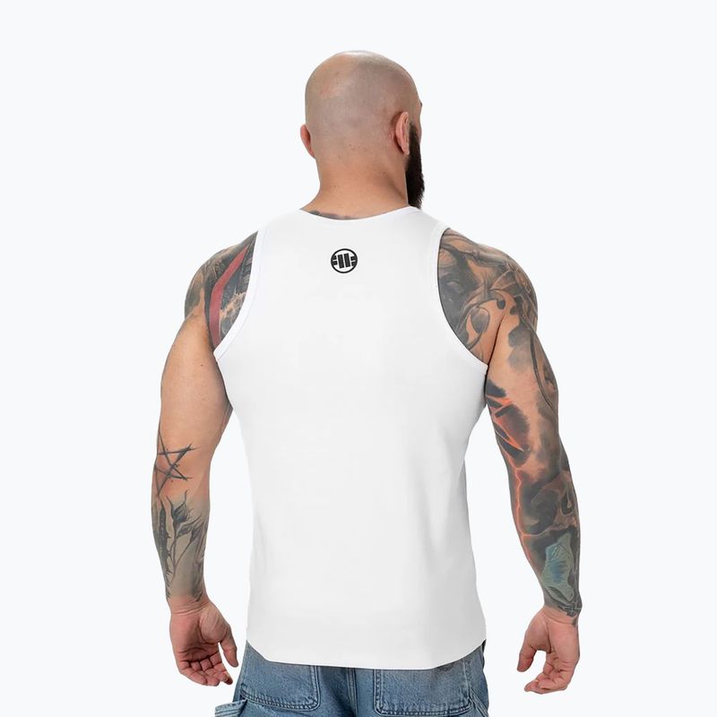 Men's tank top Pitbull Boxing Tank Top white 3
