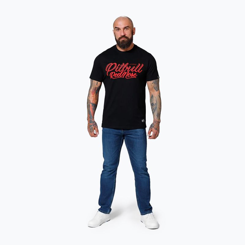 Pitbull West Coast Red Nose 23 black men's t-shirt 2