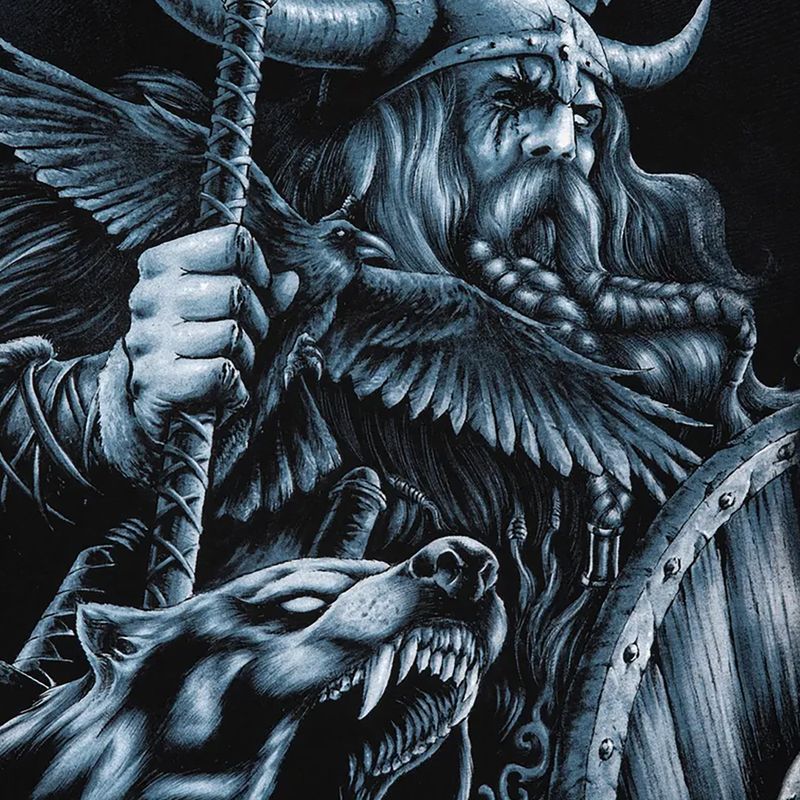 Men's T-shirt Pitbull West Coast Odin black 5