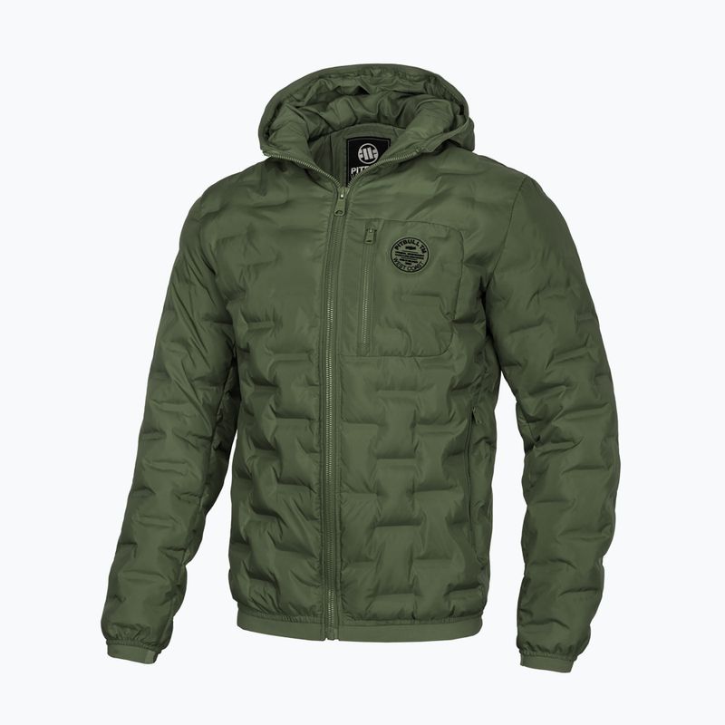 Pitbull West Coast men's Firestone olive down jacket 4