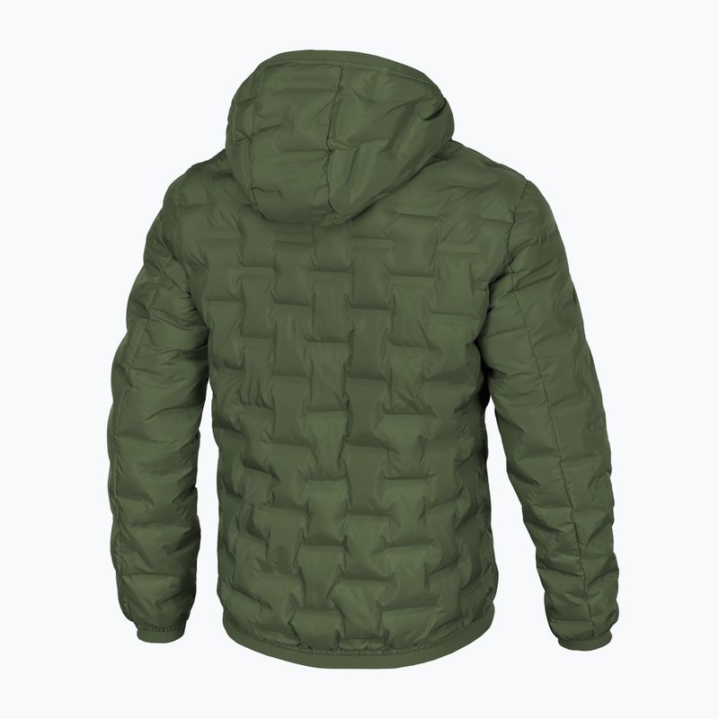 Pitbull West Coast men's Firestone olive down jacket 5