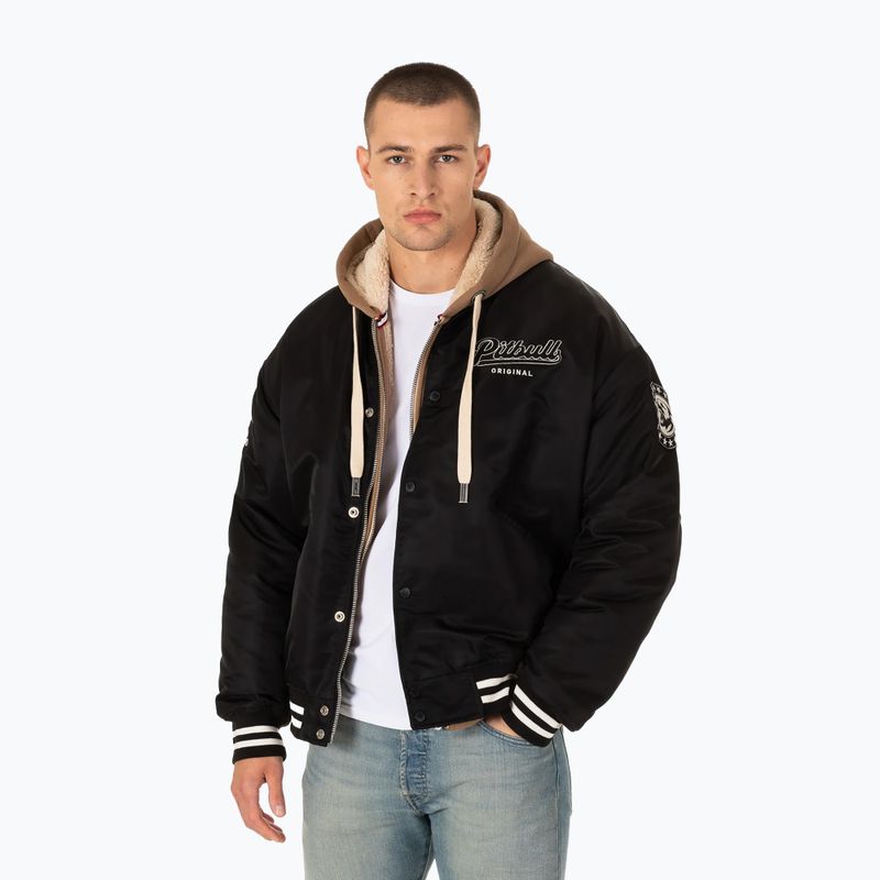 Men's Pitbull Seabridge Varsity winter jacket black