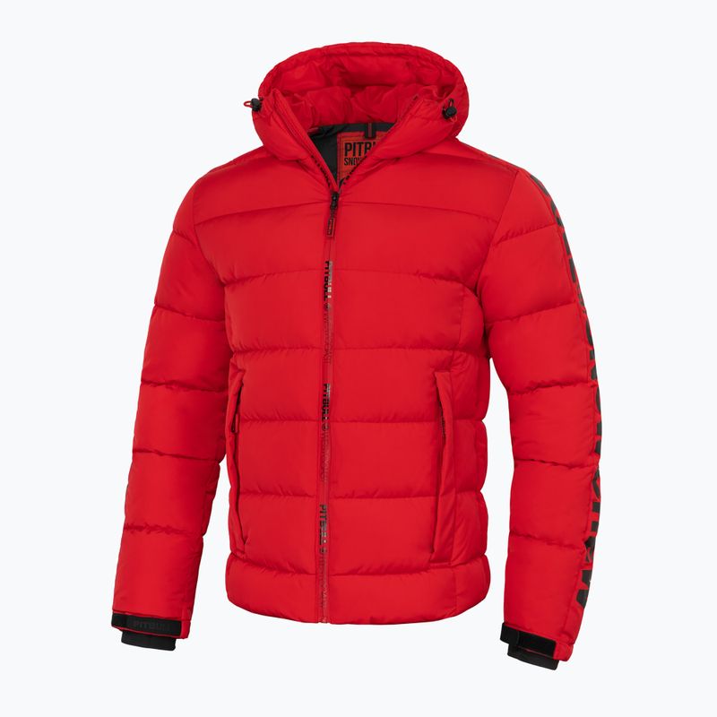 Pitbull West Coast men's Airway 4 Padded Hooded down jacket red 5