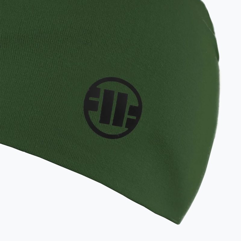 Men's winter cap Pitbull Beanie Small Logo II olive/black 4