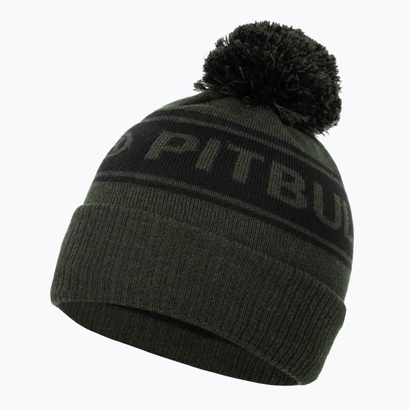 Men's Pitbull Beanie Vermel olive/black winter cap