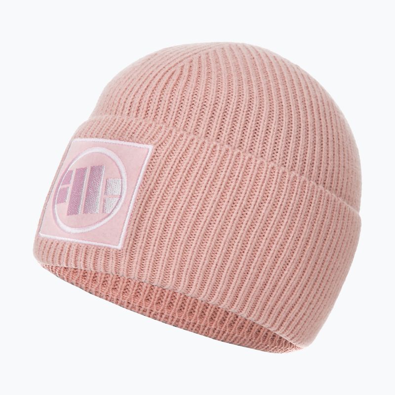 Pitbull West Coast Winter Beanie Logo Single Layer Cuff pink