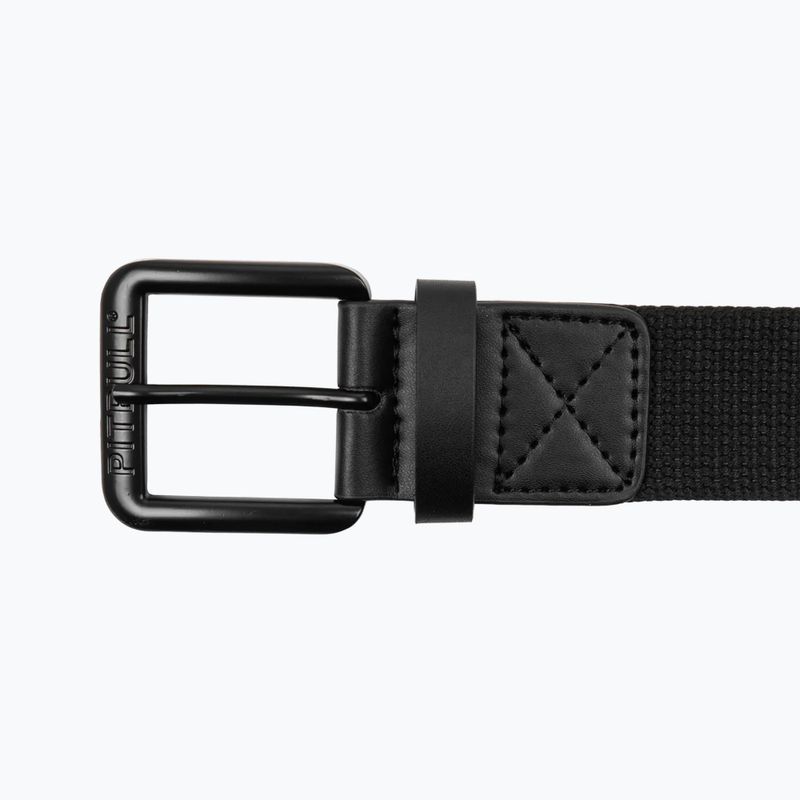 Pitbull Classic Webbing trouser belt black 2