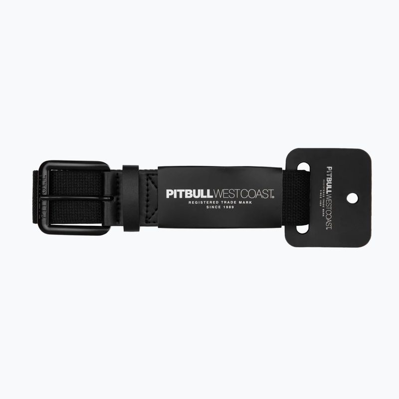 Pitbull Classic Webbing trouser belt black 4