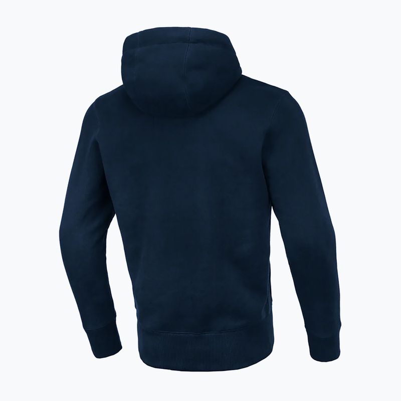 Men's Pitbull West Coast Small Logo Hooded sweatshirt dark navy 2