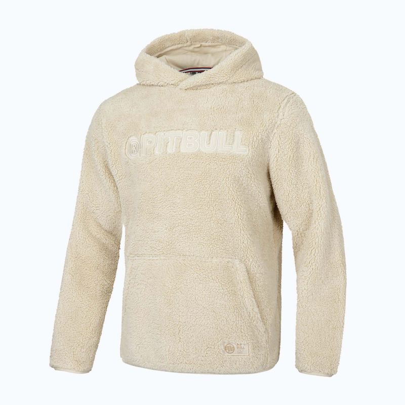 Men's Pitbull West Coast Aragon Hooded sweatshirt beige 4