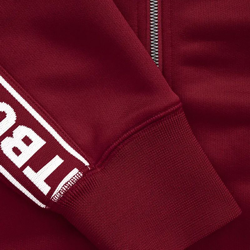 Men's Pitbull West Coast Trackjacket Tape Logo Terry Group burgundy 9