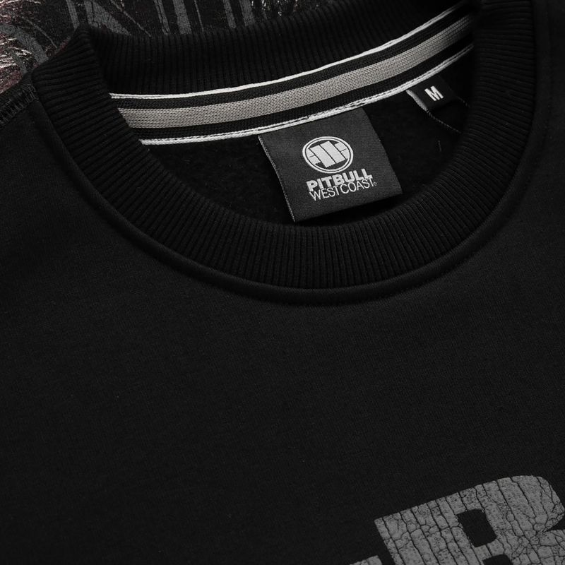 Men's Pitbull West Coast Boxing FD Crewneck sweatshirt black 6