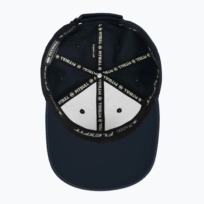 Pitbull Snapback ,,Logo" Hybrid dark navy baseball cap 3