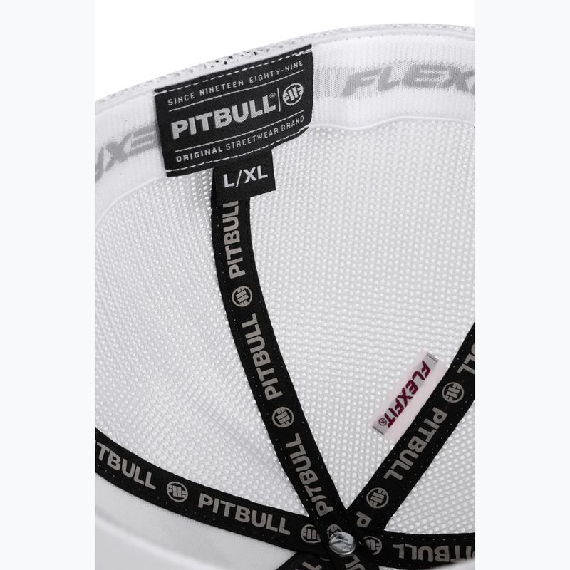 Men's baseball cap Pitbull Mesh Full Cap Pitbull Usa Multicam white/camouflage 6