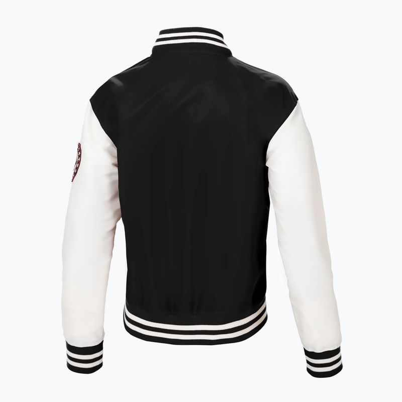 Pitbull West Coast women's jacket Eagle Ridge Hooded Varsity black 6