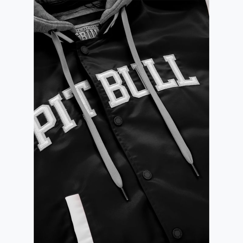 Pitbull West Coast women's jacket Eagle Ridge Hooded Varsity black 7