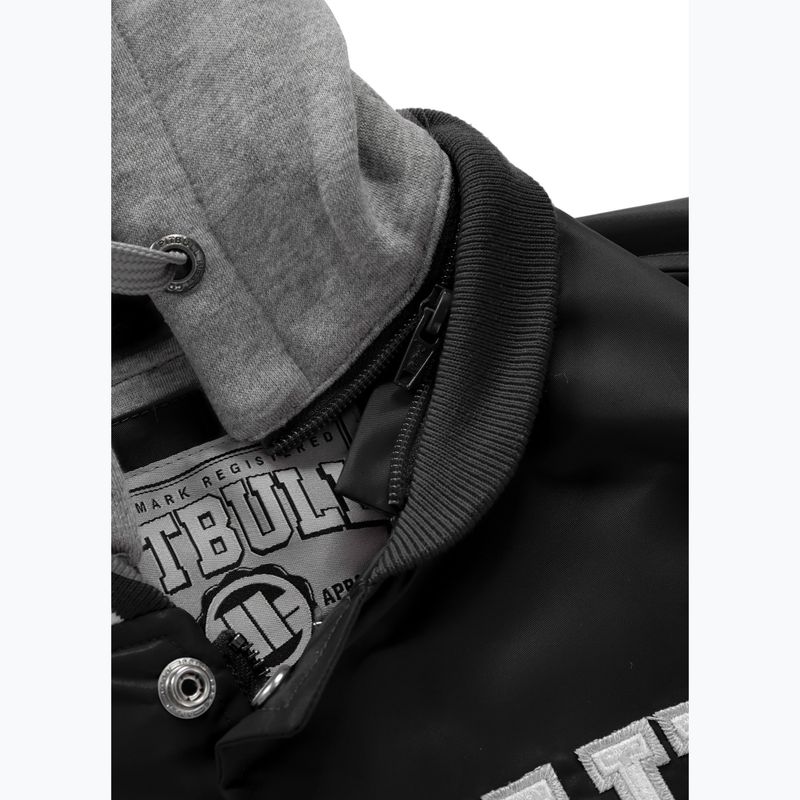 Pitbull West Coast women's jacket Eagle Ridge Hooded Varsity black 9