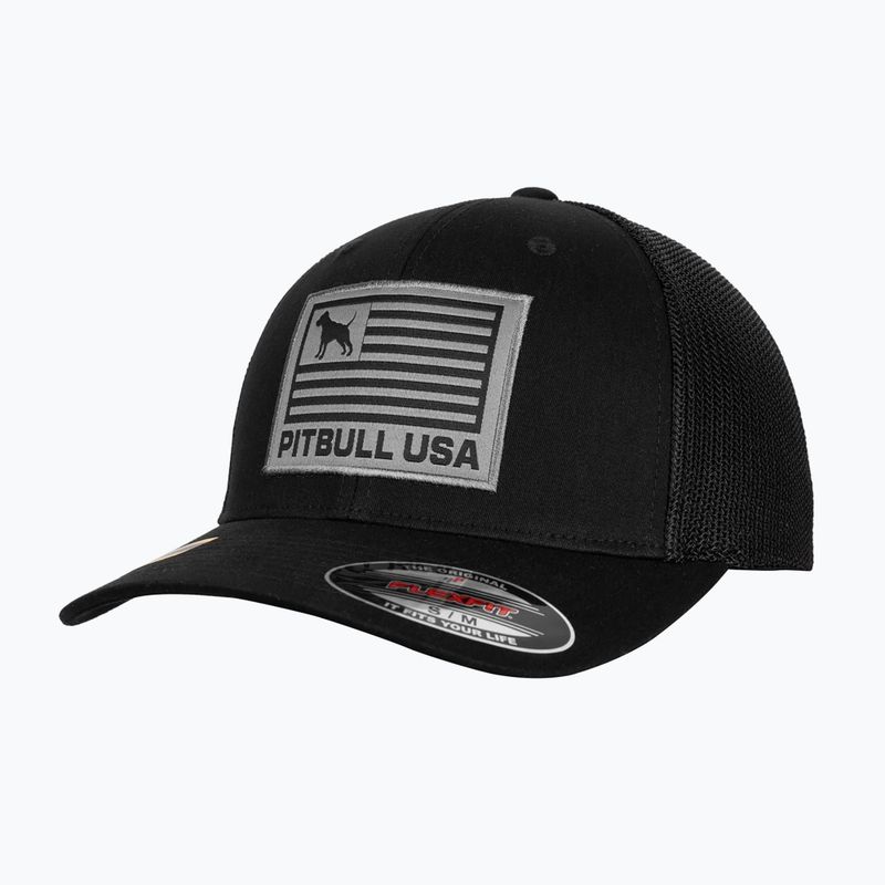 Men's Pitbull Mesh Full Cap Pitbull Usa Multicam black