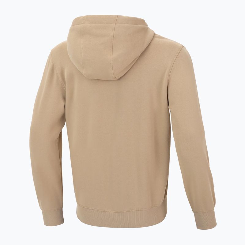 Men's Pitbull West Coast Terry Group Hooded Zip sand sweatshirt 2