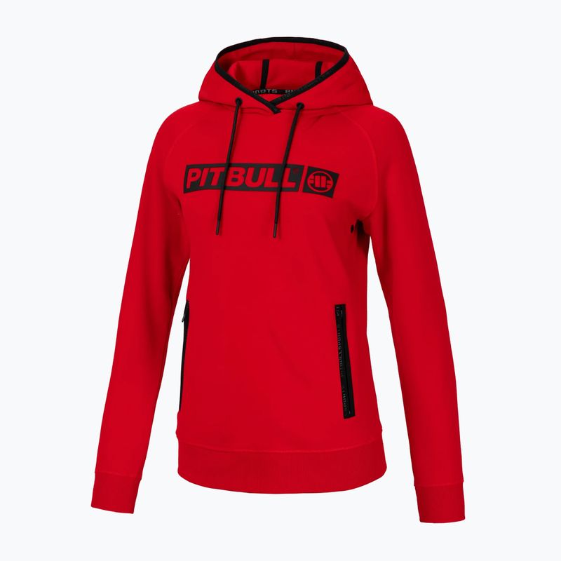 Women's Pitbull West Coast Georgia Hooded sweatshirt red