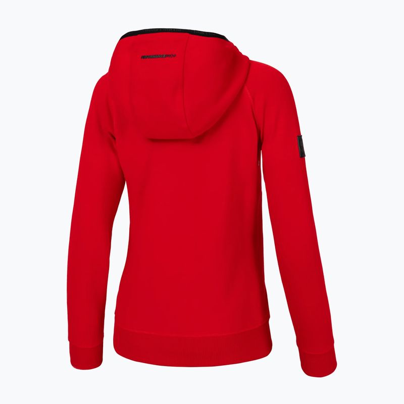 Women's Pitbull West Coast Georgia Hooded sweatshirt red 2