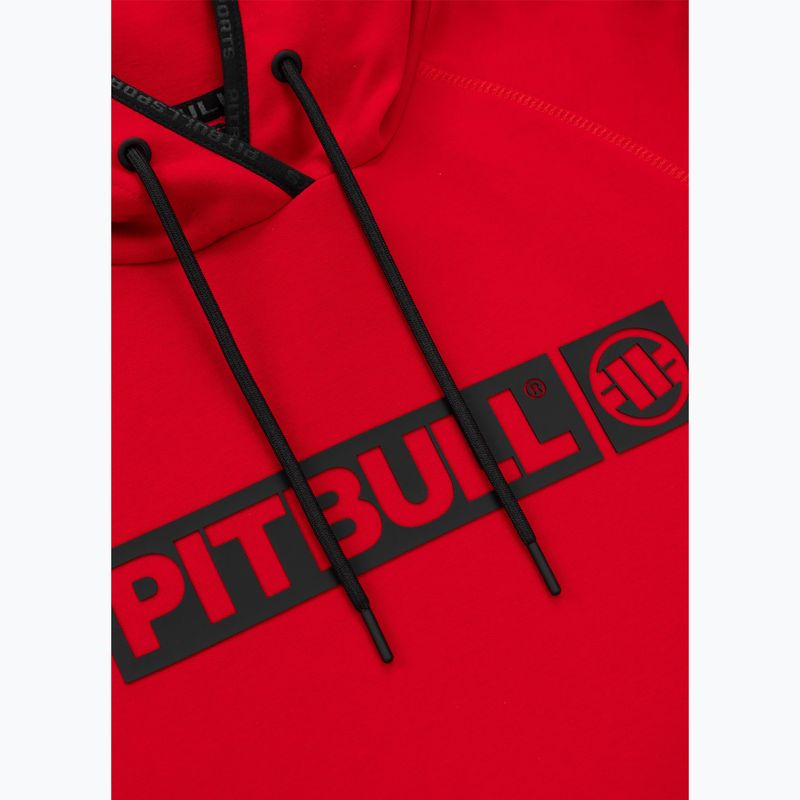 Women's Pitbull West Coast Georgia Hooded sweatshirt red 4