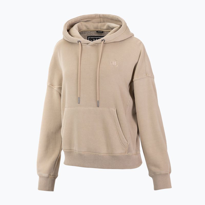 Pitbull West Coast women's Manzanita Washed Hooded sand sweatshirt 3