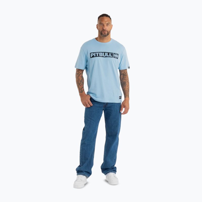 Pitbull West Coast men's Hilltop light blue t-shirt 2