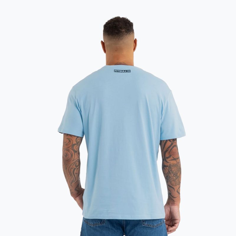 Pitbull West Coast men's Hilltop light blue t-shirt 3