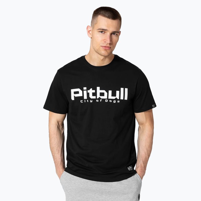 Pitbull West Coast City Of Dogs men's t-shirt black