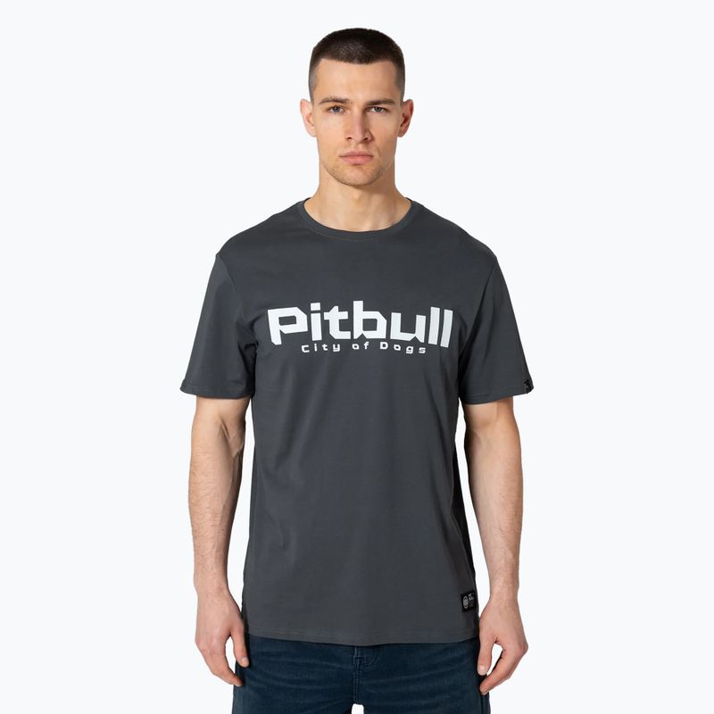 Pitbull West Coast City Of Dogs men's t-shirt graphite